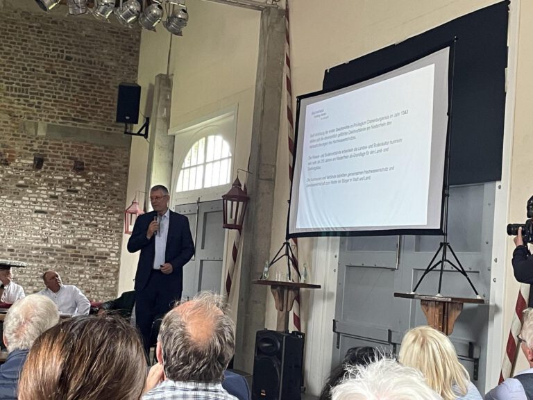Salzabbau in unserer Region: Teilnahme an der Veranstaltung der Bürgerinitiative der Salzbergbaugeschädigten NRW e.V. in Rheinberg-Ossenberg – Wir bleiben dran!