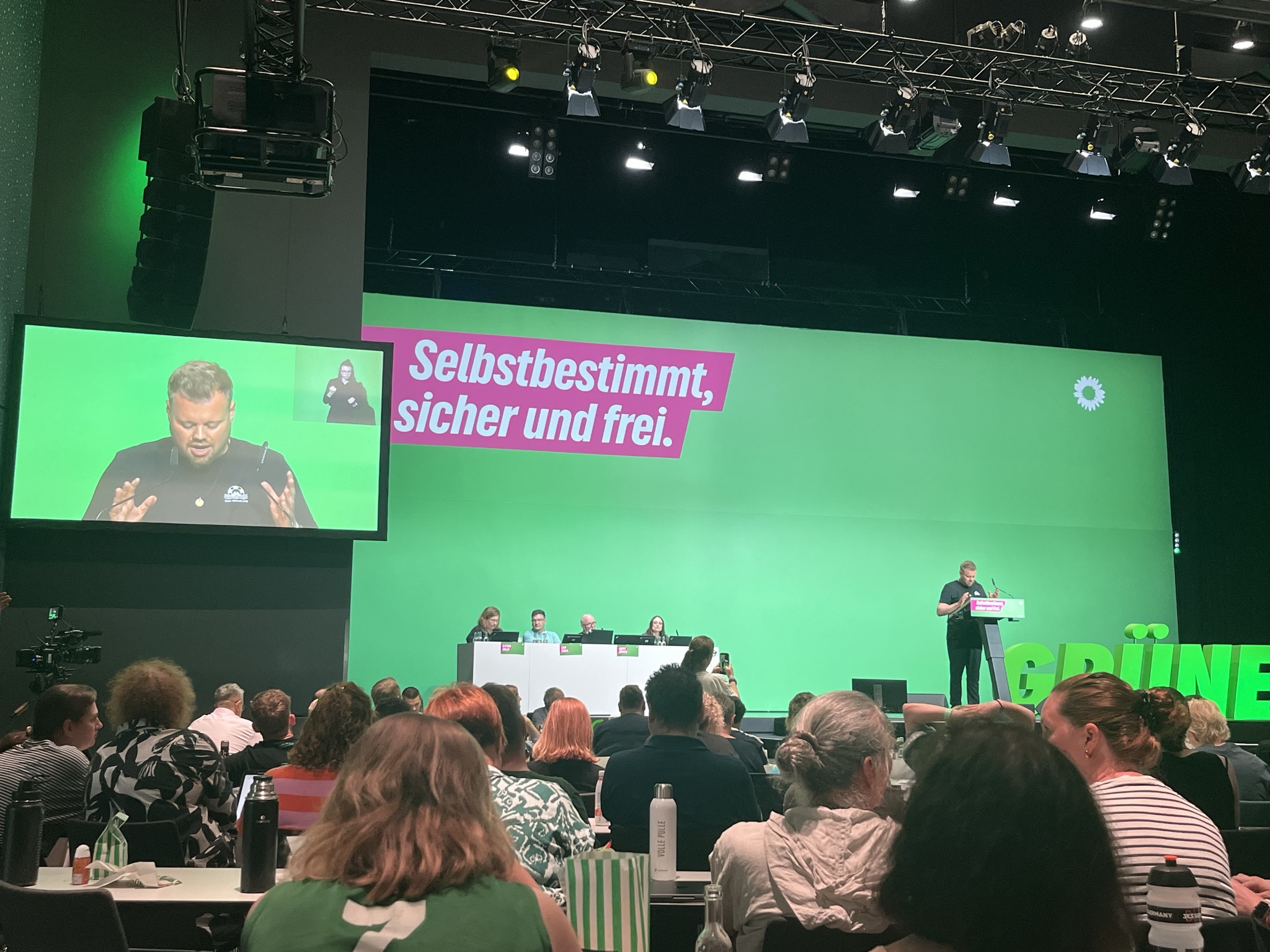 Redner Christian Pelikan auf der LDK 2026 in Troisdorf