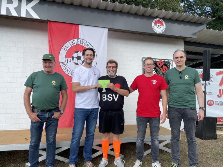 Besuch beim BSV Bönninghardt zum 75 jährigen Jubiläum